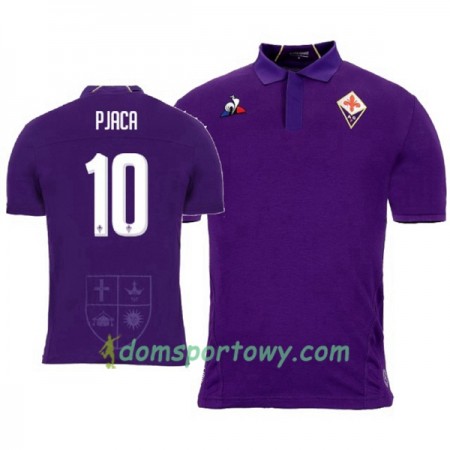 Koszulka ACF Fiorentina Marko Pjaca 10 Domowe Koszulki Piłkarskie 2018-2019 Krótki Rękaw